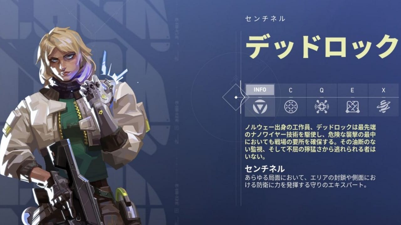 VALORANTのデッドロック